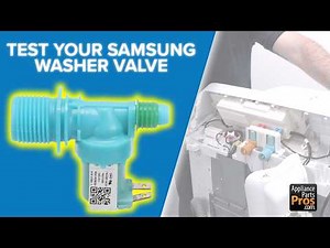 Samsung Washer Not Filling? Here's How to Test and Replace the Inlet Valve