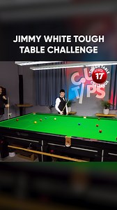 874K views · 9.1K reactions | Can Jimmy White defeat the Tough Table Challenge? | Stephen Hendry's Cue Tips | Facebook
