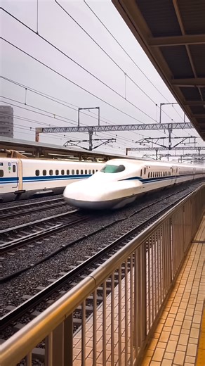876K views · 15K reactions | The bullet train (Shinkansen) running in the rain in Japan —Too fast ❤️ #japan #travel #trip #walk #train #snowfall #reels | LIFE of JAPAN 日本の生活 | Facebook