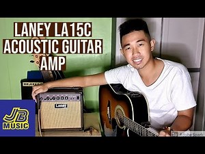 LANEY LA15C Acoustic Guitar Amplifier | (Unwrapping and Demo)