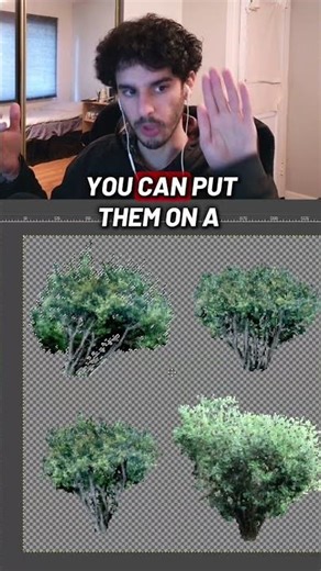 Easy Trees in 3D Games #lowpoly #blender3d #gamedesign #indiegame #gameart