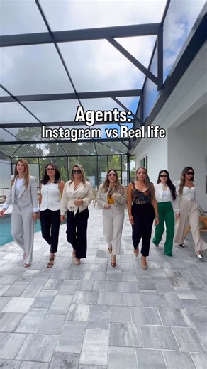 THE TEAM by LPT Realty | Real Estate Group by Diana Gonzalez on Instagram: "Real estate agents: Instagram vs Real life #realtormemes #realestate #realtorinflorida"