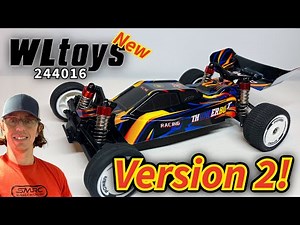 Unboxing & Testing the WLToys 244016 Version 2 Micro RC Buggy - Have the upgrades Fixed this RC car?