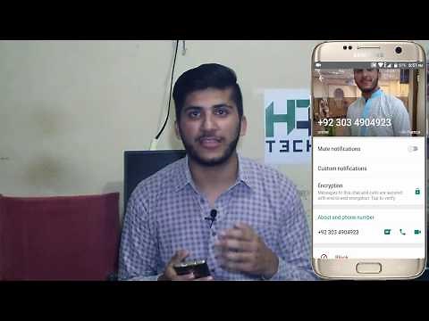 How to Find Any Unknown Number Name In Whatsapp