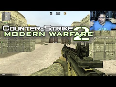 Counter Strike 1.6 Modern Warfare 2 1.0 UGZ Edition Gameplay & Review! ‪@ugz9‬