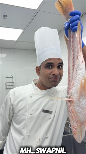 Fish Red snapper fille 🐟 #minivlog #hotelmanagment #trinding #mumbai #chef #butcher #redsnapper