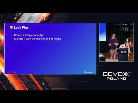 Signals vs React Hooks: Battle for Clean Code • Henry Lagarde, Estelle Thou • Devoxx Poland 2024