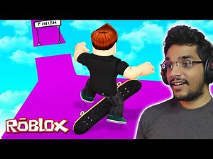 LIMITED TIME SKATEBOARD PARKOUR IN ROBLOX !!