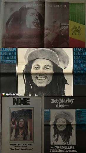 RIP BOB MARLEY | MAY 11, 1981 🙏 IN THE PRESS 1981...