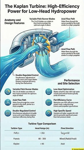 "The Kaplan Turbine Infographic"
