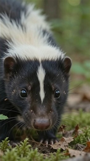 Skunk's Powerful Defense 😱 | Amazing Animal Facts #shorts #usashorts #usa