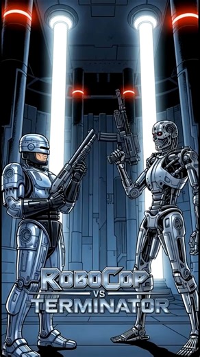 xSICK-_-DUCKx on Instagram: "RoboCop vs Terminator 🤖 Who Would REALLY Win? #shorts #scifi RoboCop versus the Terminator—two iconic machines built for war, but designed very differently. Raw strength, durability, precision, intelligence, and battlefield tactics all come into play in this ultimate sci-fi showdown. When all the data is combined… only one wins most encounters. Who do you think wins? 👇 #robocop #terminator #whowouldwin #scifibattles #MovieVsMovie #80smoviessoundtracks #cyborgs #aiv