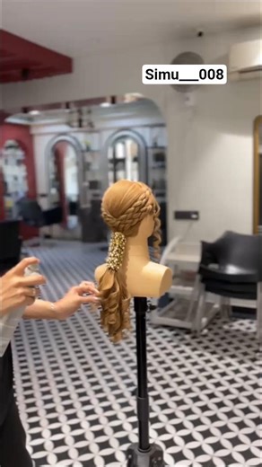 SIMU__8 #simuharistylr #hairstyle #viralvideo #hair #weddinghairstyle #shortvideo