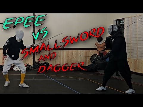 Epee Vs Hema - Small Sword And Dagger