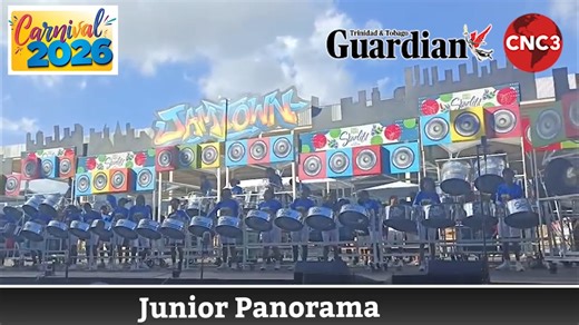 T&T Guardian on Instagram: "Sapphonic Steel playing Jam Town by Coutain and Tano at the Junior Panorama at the Queen's Park Savannah. Video by Otto Carrington."