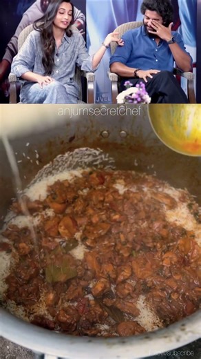 Hyderabadi Biryani ❤️ #foodshorts #viral #biryani #foodie #shorts #cooking