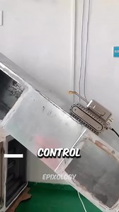 67K views · 367 reactions | Have you ever seen how big buildings and malls keep their air clean? In China, smart robots are used to clean the long air pipes inside these places. These robots move inside the pipes with the help of a remote control. They spray strong water that spins around in all directions to clean all the dirt. Do you think robots are replacing human jobs or making it easier? | Epixology | Facebook