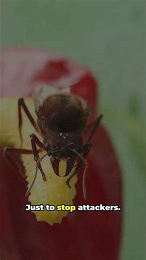 This Ant Explodes to Fight 😳