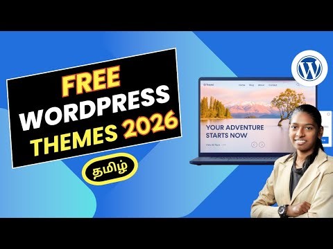 Free WordPress Themes 2026 in Tamil