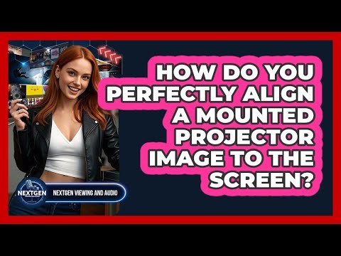 How Do You Perfectly Align A Mounted Projector Image To The Screen? - NextGen Viewing and Audio