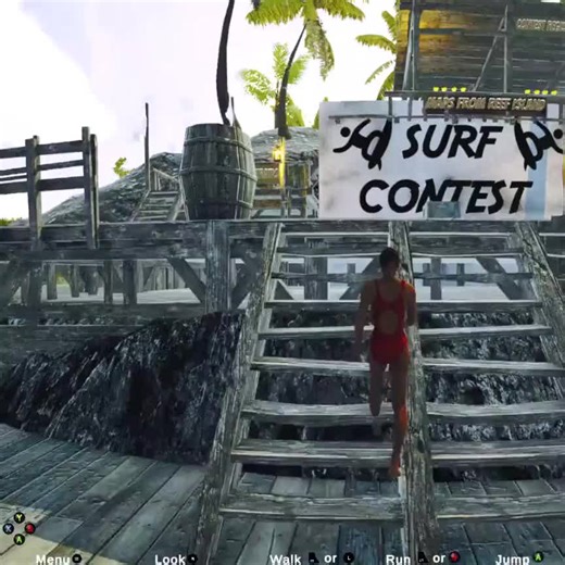 Solo developed open world surfing game with cool side adventures. Surfers Code for PC on Steam with a free demo get it now . Link in bio.
