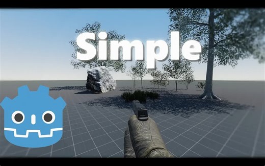 在 Godot 引擎中制作 AAA 图形非常简单！