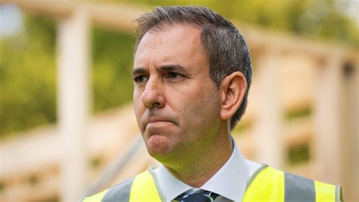 Jim Chalmers labelled the 'ultimate blame thrower' as recession fears grow