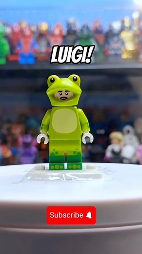 I made LEGO LUIGI from The Super Mario Galaxy Movie! #shorts