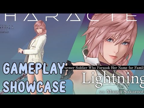 Dissidia Duellum Final Fantasy Lightning Gameplay Showcase 1