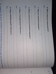What is meant by concurrent list?What are scheduled languages... | Filo