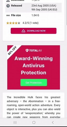 The Incredible Hulk: Ultimate Destruction (GameCube Emulator)