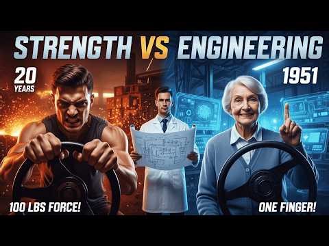 Before 1951, Steering Required 100 Pounds of Force — How One Engineer Changed Everything