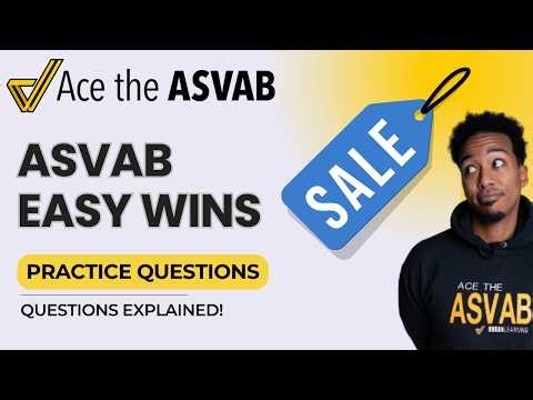 ASVAB Math Practice: Percent Discount & Laws of Exponents Explained | Test Prep Tips