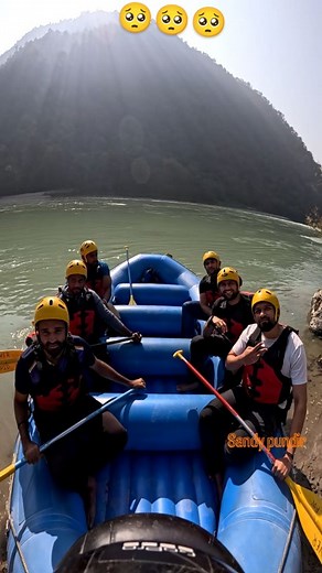 Rishikesh river rafting 🥺🥺 | Sandy Pundir