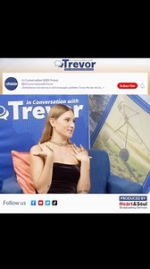 Loved this interview with @trevorncube 💙 check out the full interview on YouTube. | Gemma Griffiths