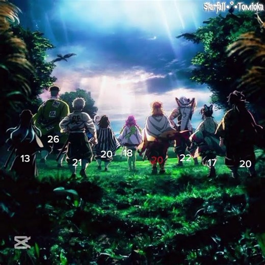 KNY age counting meme|demon slayer #demonslayer #knyedit #kimetsunoyaiba #viralfypシ #demonslayeredit