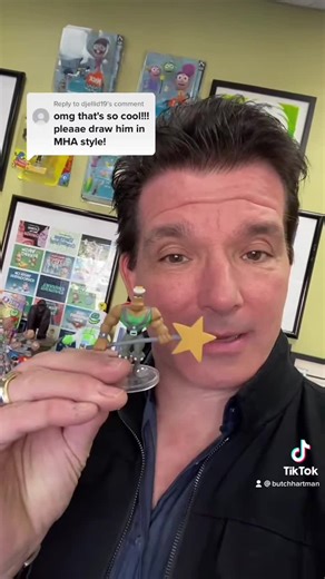 Drawing JORGEN VON STRANGLE in the style of MY HERO ACADEMIA! The Fairly OddParents Cosmo Radio Anime Nickelodeon #myheroacademia #ButchHartman | Butch Hartman