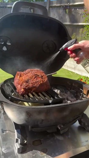 Alfresco cooking has returned 🔥 ‪@PKGrills‬ ‪@MEATER‬ #bbq #grilling
