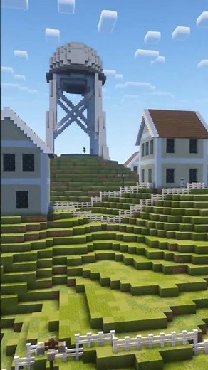 Backrooms Level 94 "Eternal Suburbia" in Minecraft #minecraft #shorts #minecraftbackrooms #backrooms