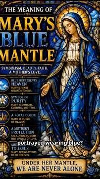 Why Does Mary Wear Blue? The Meaning of the Blessed Mother’s Mantle