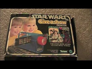 Vintage Star Wars Give-a-Show Projector and Movie Viewer