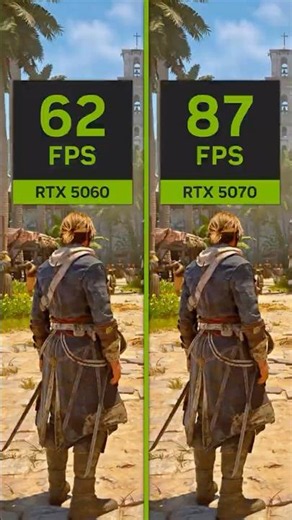RTX 5060 vs 5070 vs 5080 on Assassin's Creed Black Flag Resynced!