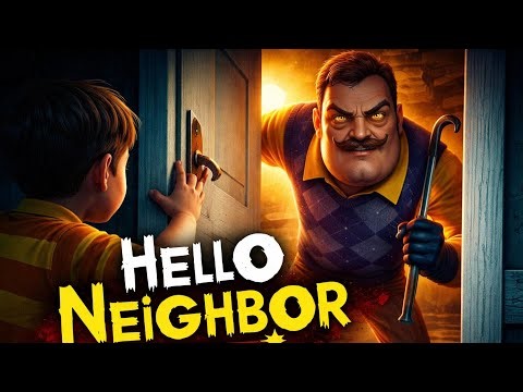 MY NEIGHBOR KIDNAPPED ME IN HIS BASEMENT | HELLO NEIGHBOR GAMEPLAY #1