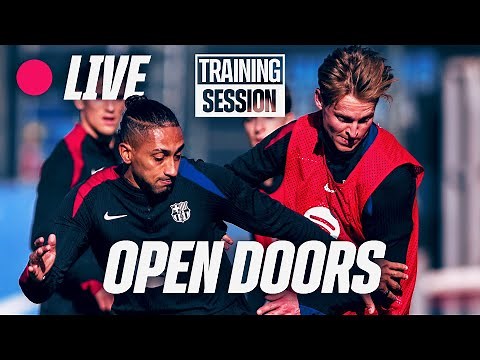 🔴 LIVE | FULL LIVESTREAM: FC BARCELONA OPEN DOORS TRAINING SESSION (December 2024)