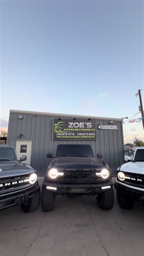Ford Broncos Disponibles En Zoe’s auto Sales 1005 e southern ave phx Az 85040 #phxaz #autosdeportivos #tiktokshop #viraltiktok #zoesautosalesphx
