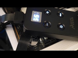 msi jdash1 5pin connector on z790 and x670e - msi tuning controller = debug led 示範