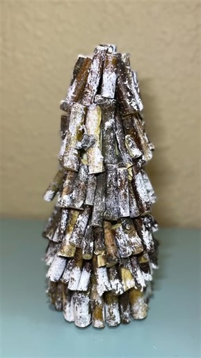 Create a Simple Winter Tree Using Wood Stems and Dollar Tree Supplies ❄️🌿 | Crafty Beach
