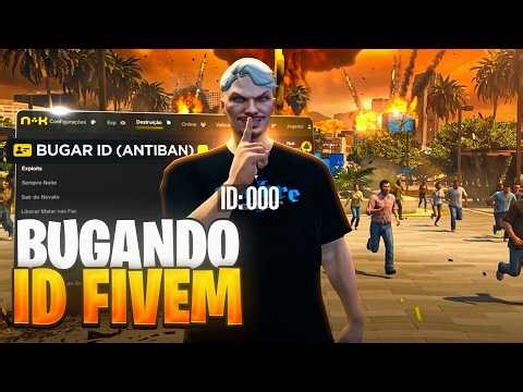 COMO BUGAR ID COM NUKE MENU E SETAR VIP NO FIVEM GTA RP! (NUKE MENU)
