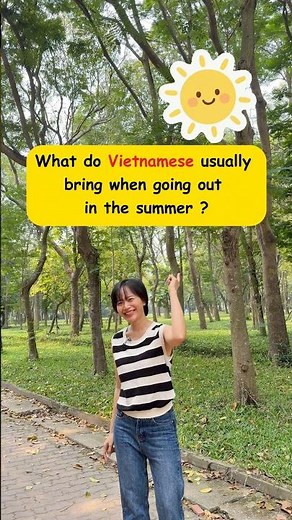 Learn Vietnamese Everyday : What Vietnamese wear in the summer #learnvietnameseeveryday