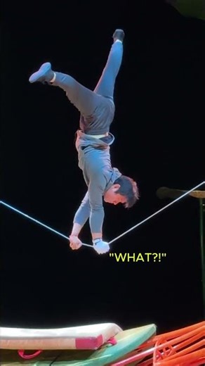 defying gravity AND expectations since day one ☝️#OVOCirque | Cirque du Soleil